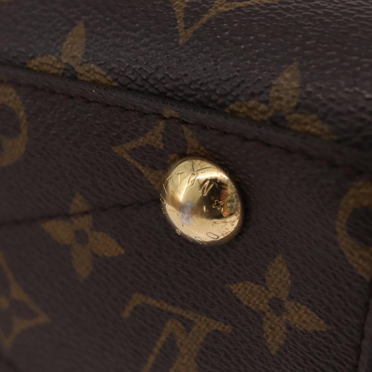 LOUIS VUITTON Monogram Montaigne BB Hand Bag 2way M41055 LV Auth ep16643V