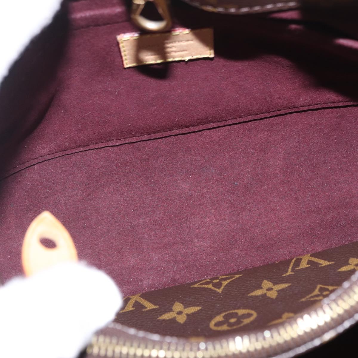 LOUIS VUITTON Monogram Montaigne BB Hand Bag 2way M41055 LV Auth ep16643V