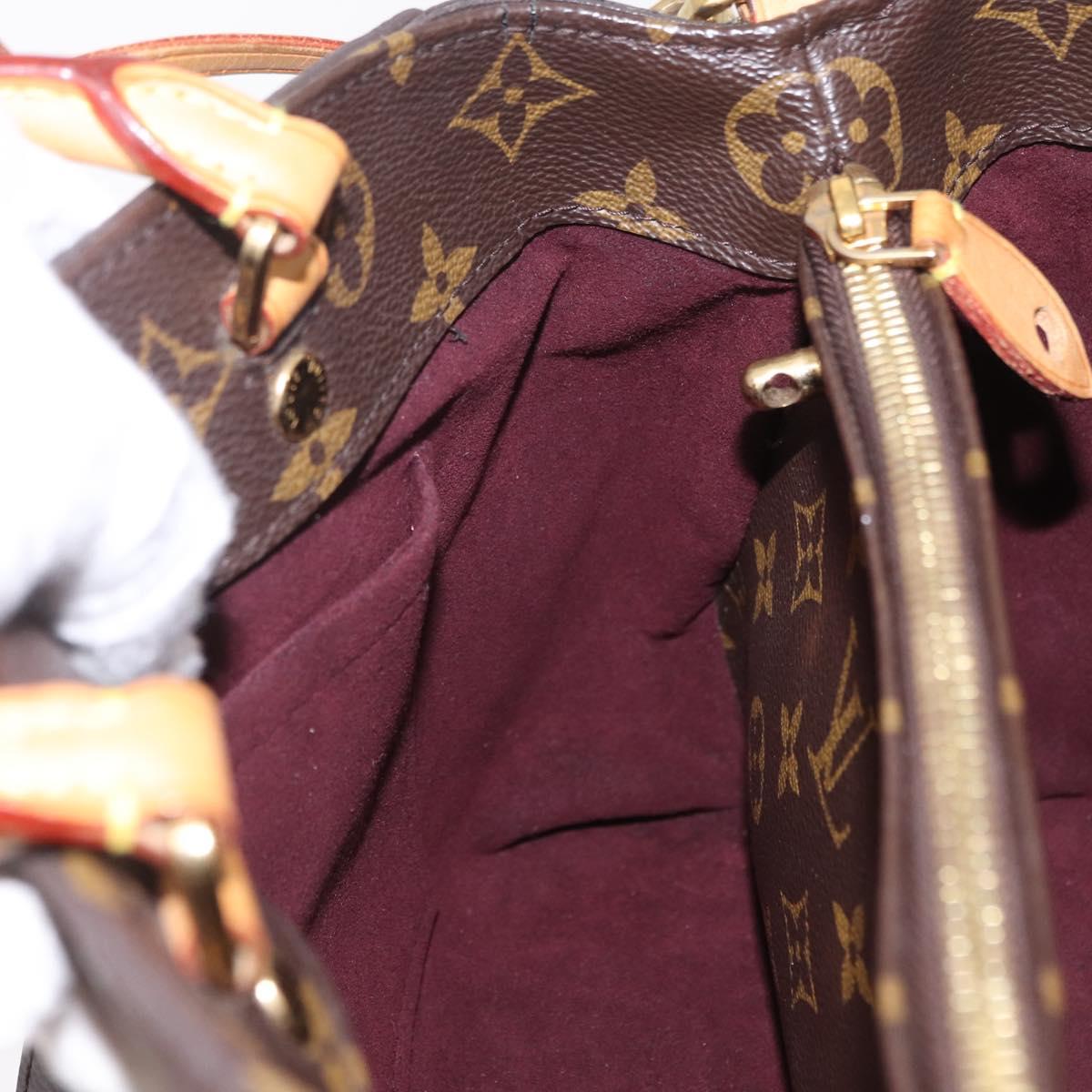 LOUIS VUITTON Monogram Montaigne BB Hand Bag 2way M41055 LV Auth ep16643V