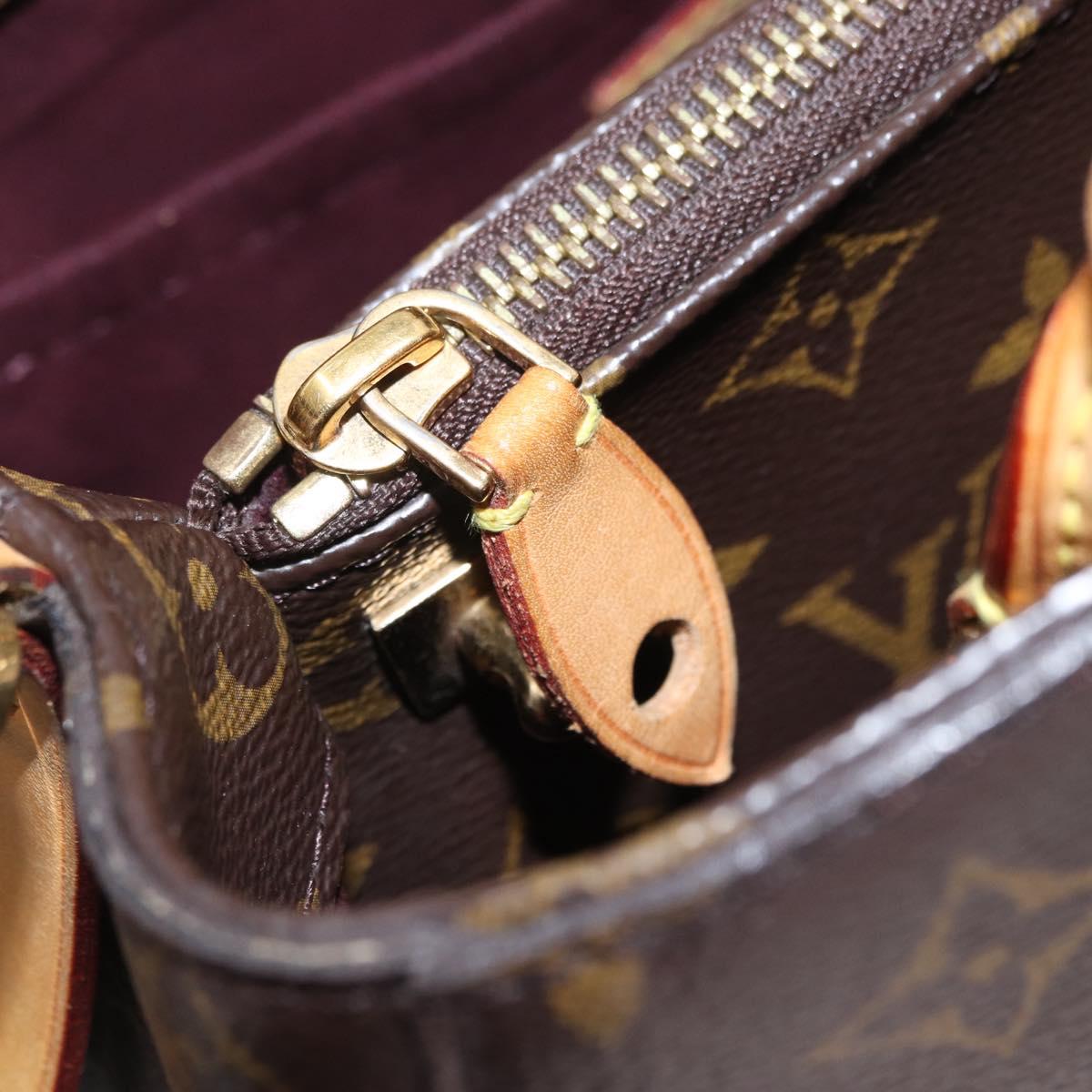 LOUIS VUITTON Monogram Montaigne BB Hand Bag 2way M41055 LV Auth ep16643V