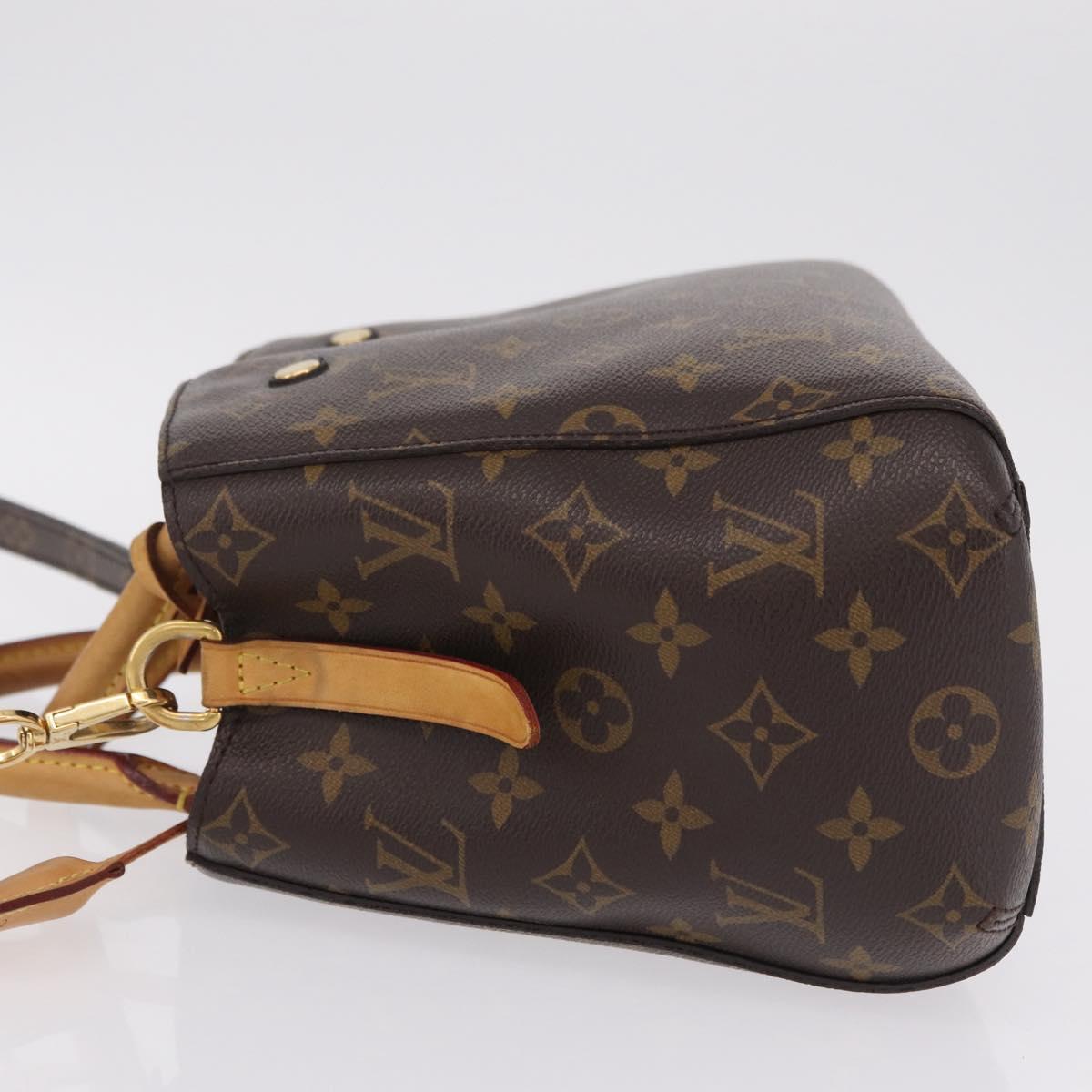 LOUIS VUITTON Monogram Montaigne BB Hand Bag 2way M41055 LV Auth ep16643V
