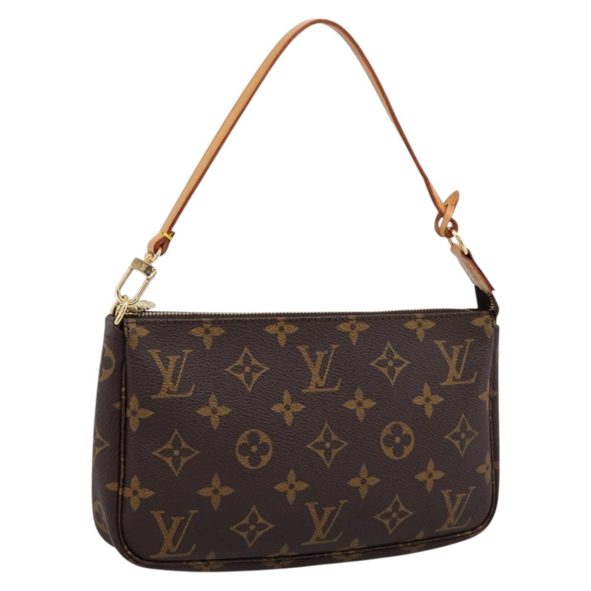 LOUIS VUITTON Monogram Pochette Accessoires Pouch M51980 LV Auth ep16649V
