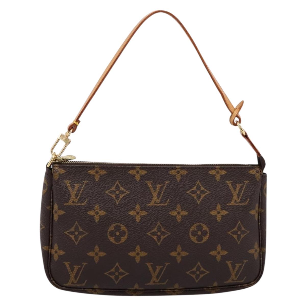 LOUIS VUITTON Monogram Pochette Accessoires Pouch M51980 LV Auth ep16649V