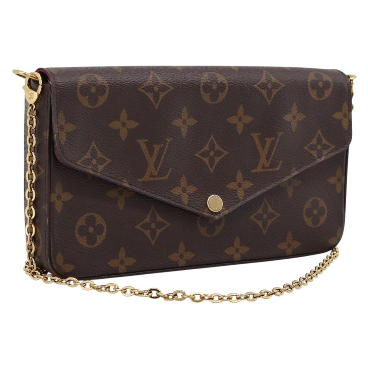LOUIS VUITTON Monogram Pochette Felice Shoulder Bag M61276 LV Auth ep16653V