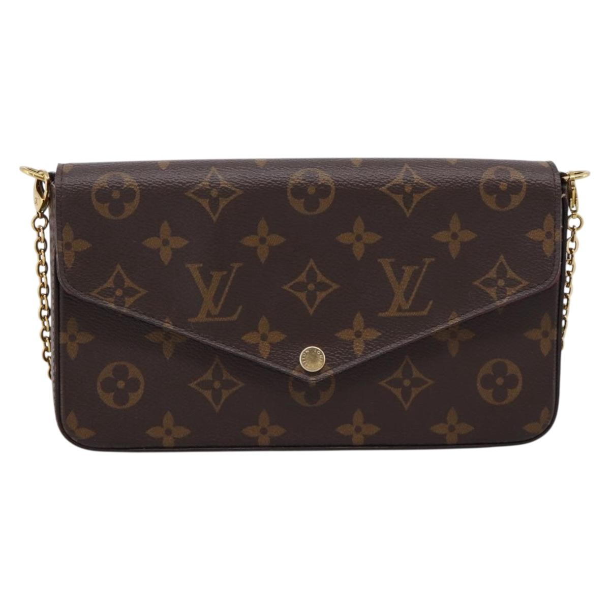 LOUIS VUITTON Monogram Pochette Felice Shoulder Bag M61276 LV Auth ep16653V