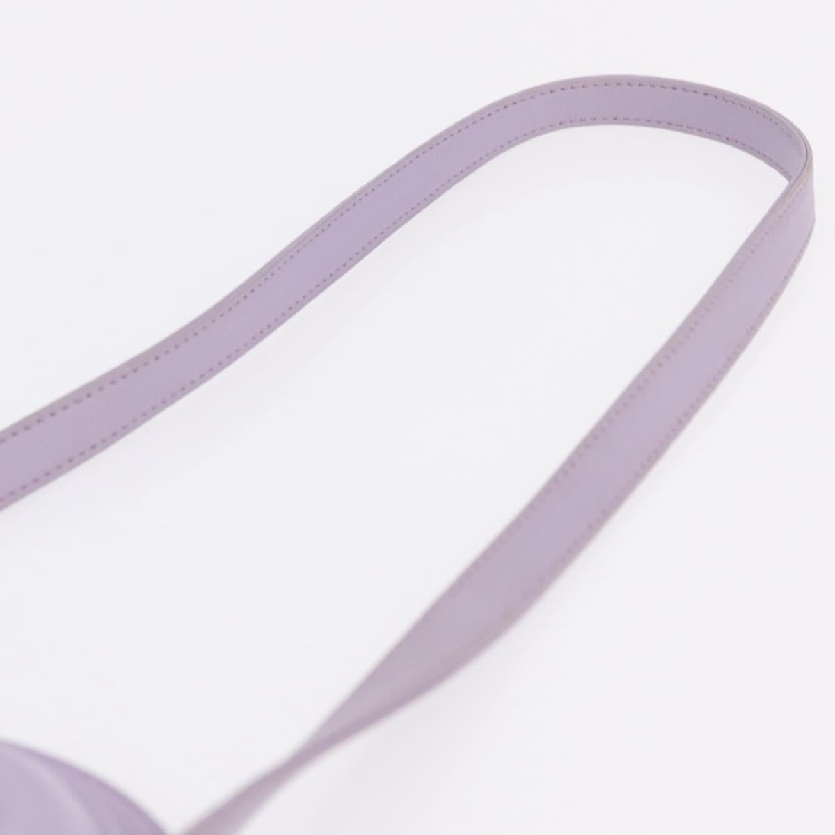 Christian Dior Lady Dior Canage Hand Bag Lamb Skin 2way Purple Auth ep16659SAM
