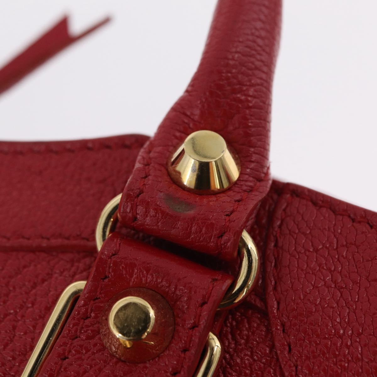 Balenciaga Classic Metal Edge Mini City Hand Bag Leather 390160 Auth ep16663M