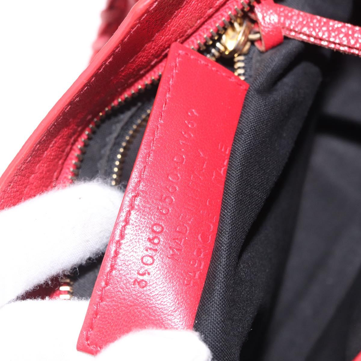Balenciaga Classic Metal Edge Mini City Hand Bag Leather 390160 Auth ep16663M