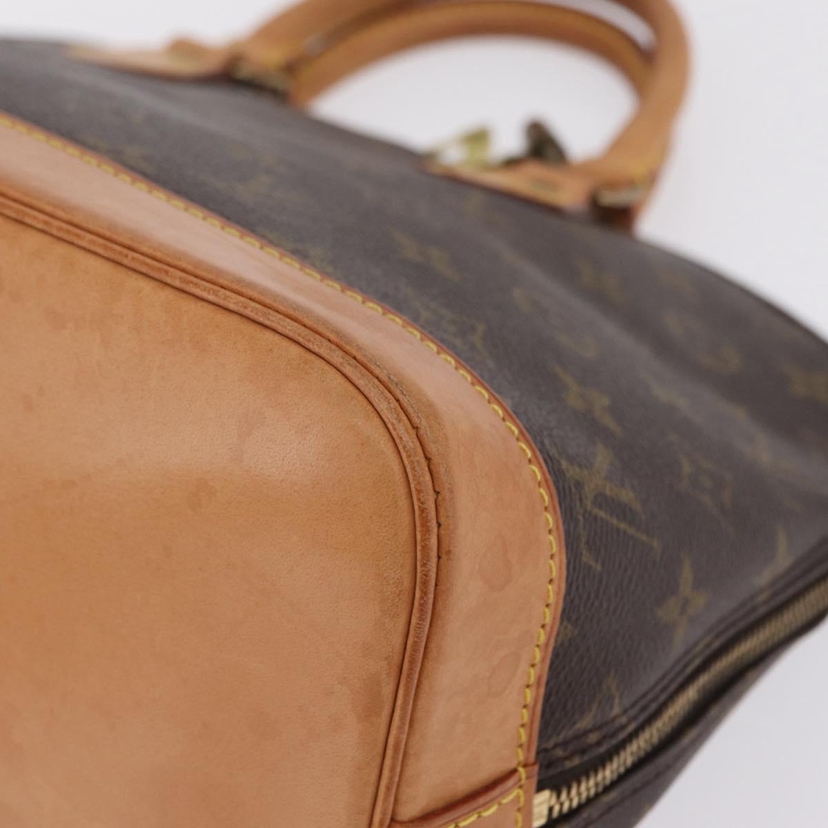LOUIS VUITTON Monogram Alma Hand Bag M51130 LV Auth ep16670A