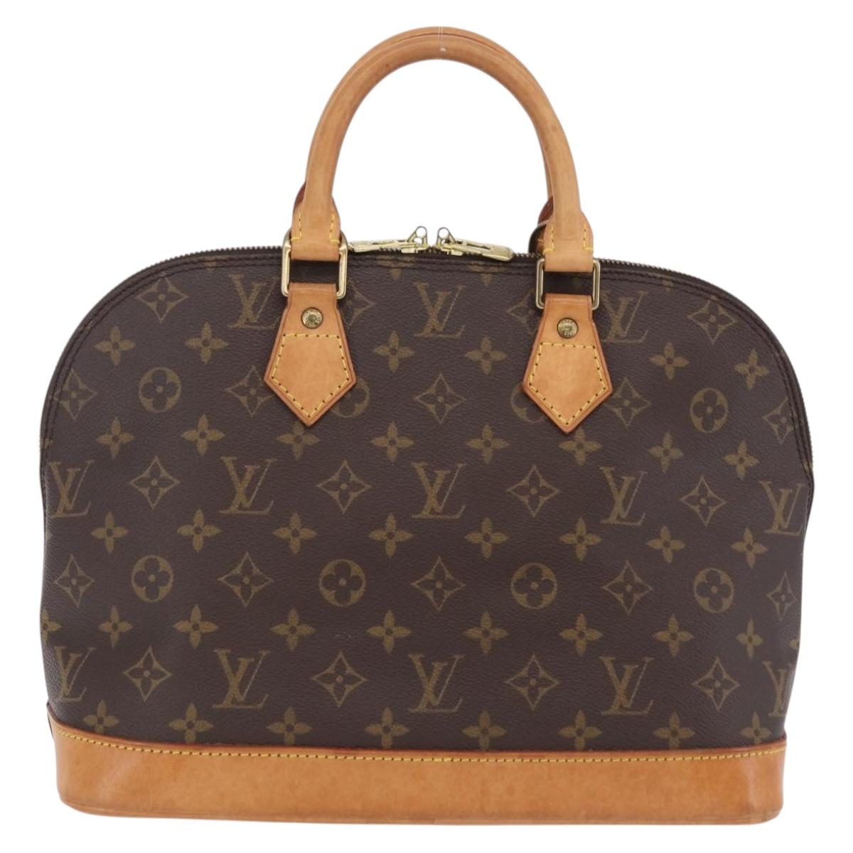 LOUIS VUITTON Monogram Alma Hand Bag M51130 LV Auth ep16670A