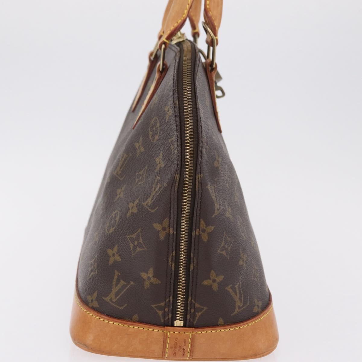 LOUIS VUITTON Monogram Alma Hand Bag M51130 LV Auth ep16670A