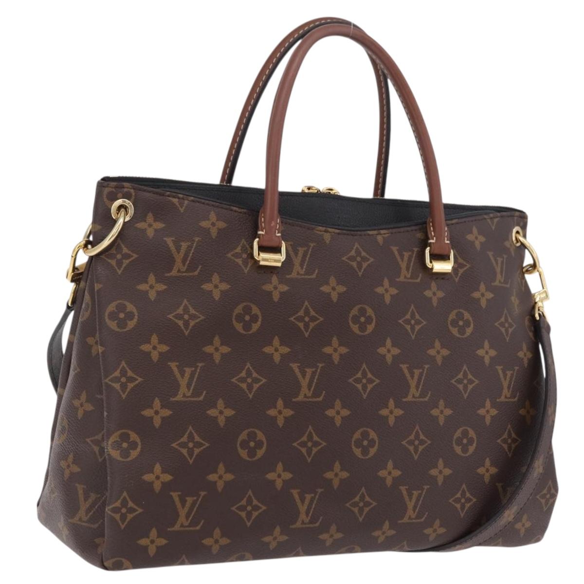 LOUIS VUITTON Monogram Pallas MM Hand Bag M41064 LV Auth ep16679M