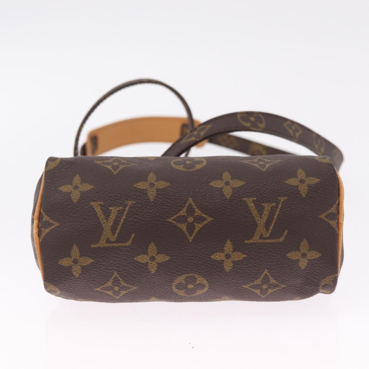 LOUIS VUITTON Monogram Mini Speedy Hand Bag M41534 LV Auth ep16682V