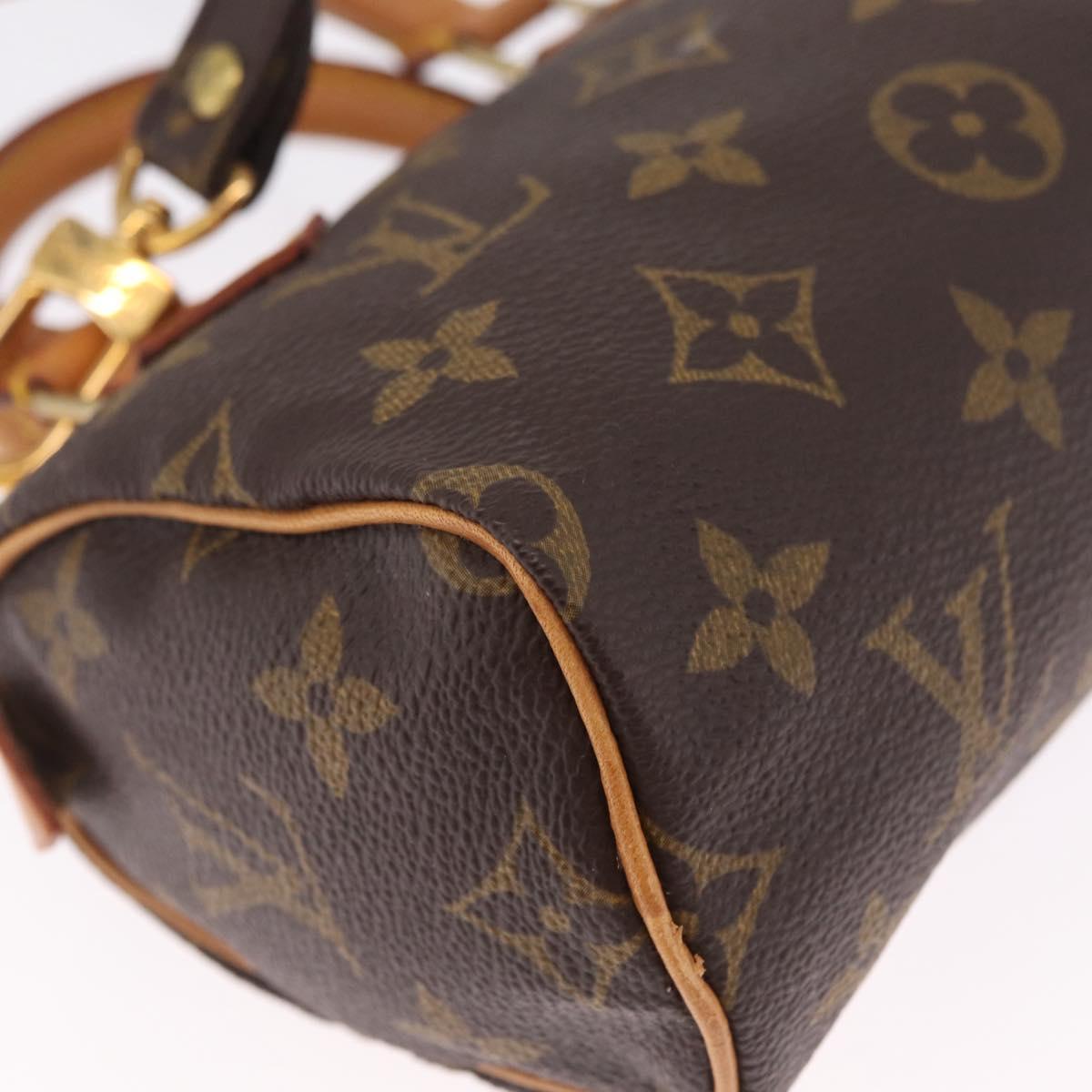 LOUIS VUITTON Monogram Mini Speedy Hand Bag M41534 LV Auth ep16682V