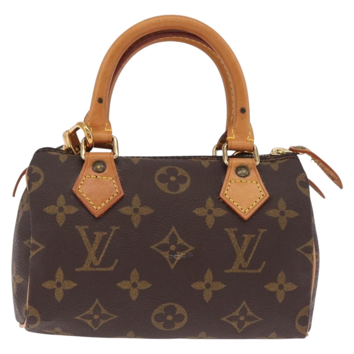 LOUIS VUITTON Monogram Mini Speedy Hand Bag M41534 LV Auth ep16682V