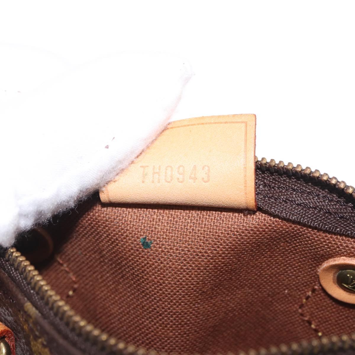 LOUIS VUITTON Monogram Mini Speedy Hand Bag M41534 LV Auth ep16682V