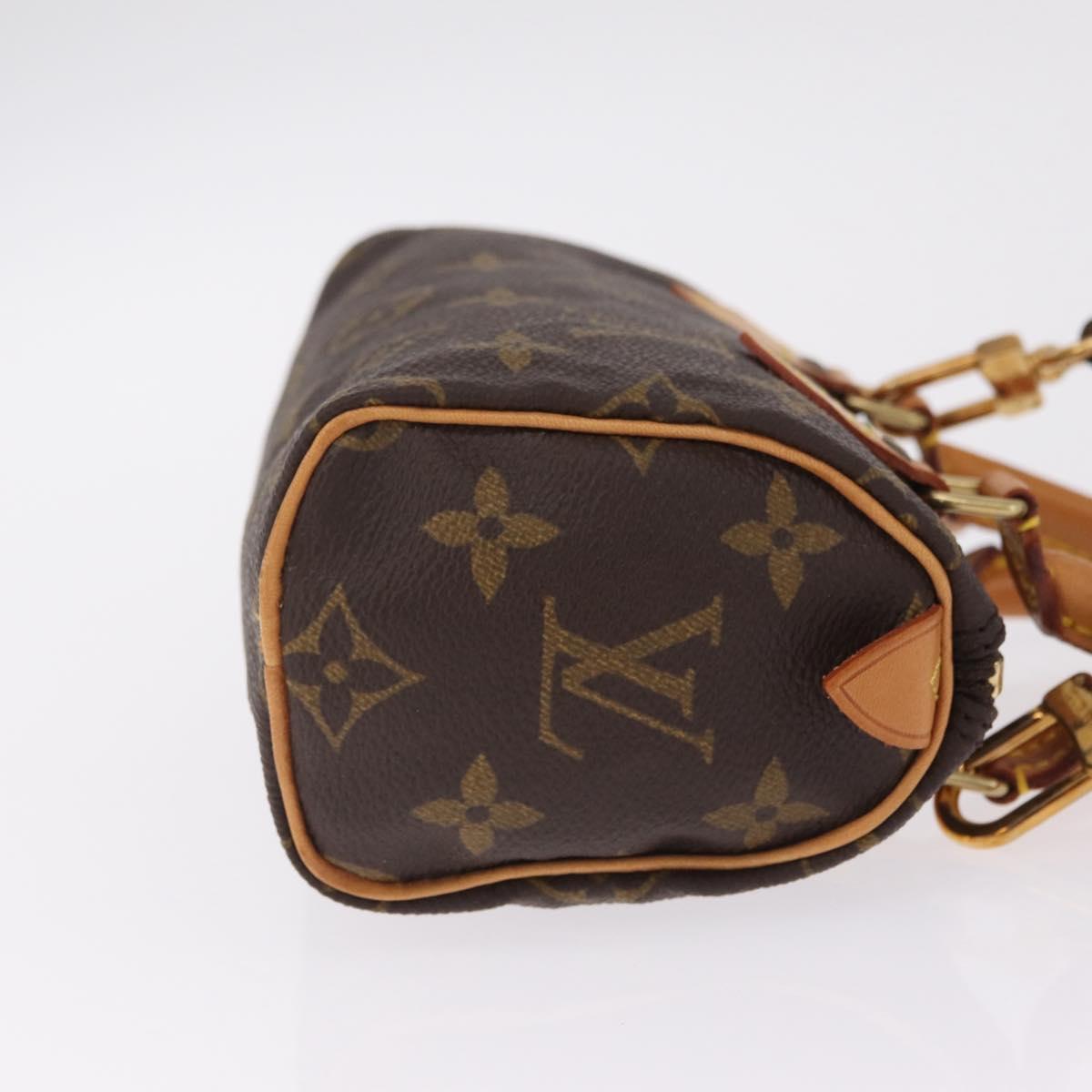 LOUIS VUITTON Monogram Mini Speedy Hand Bag M41534 LV Auth ep16682V