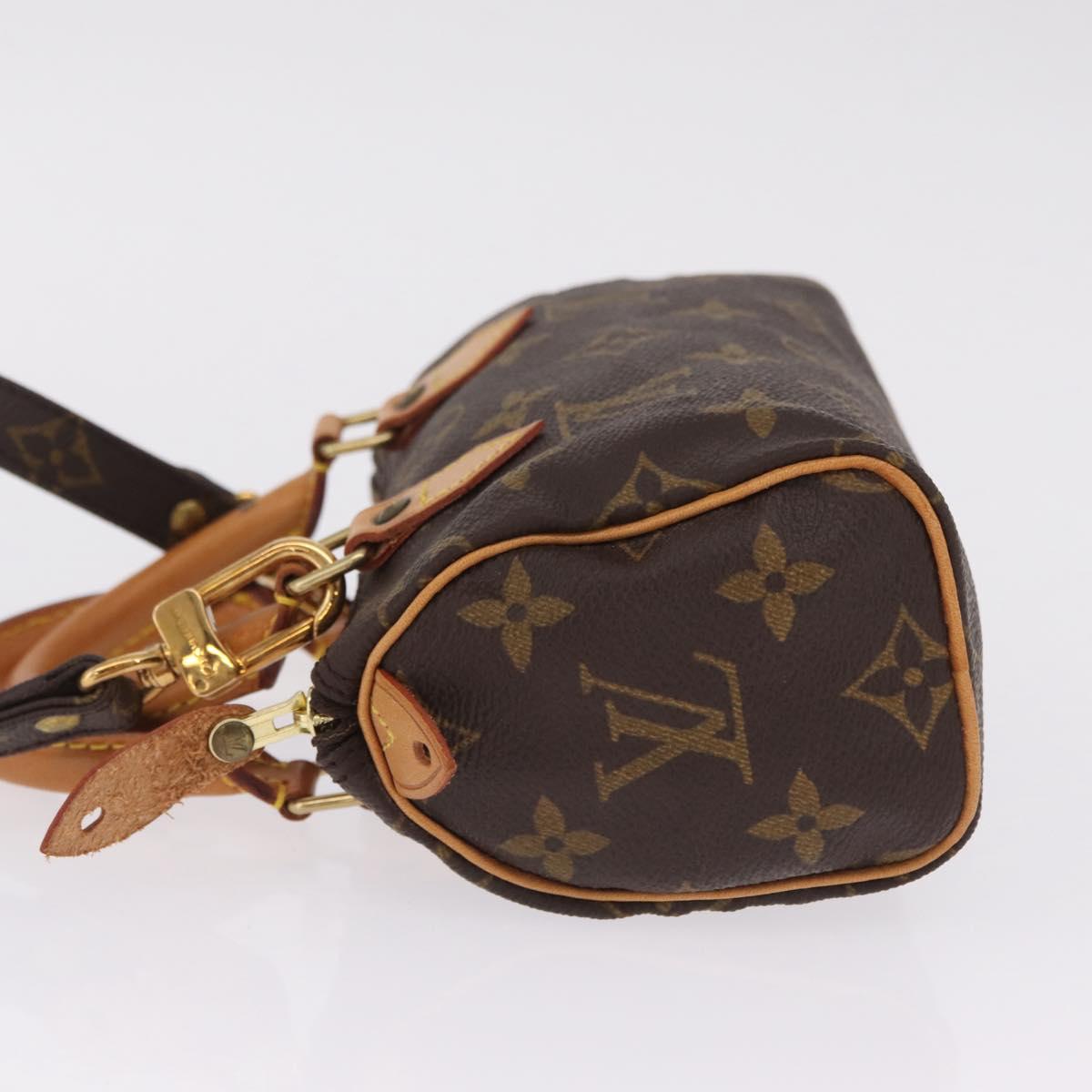 LOUIS VUITTON Monogram Mini Speedy Hand Bag M41534 LV Auth ep16682V