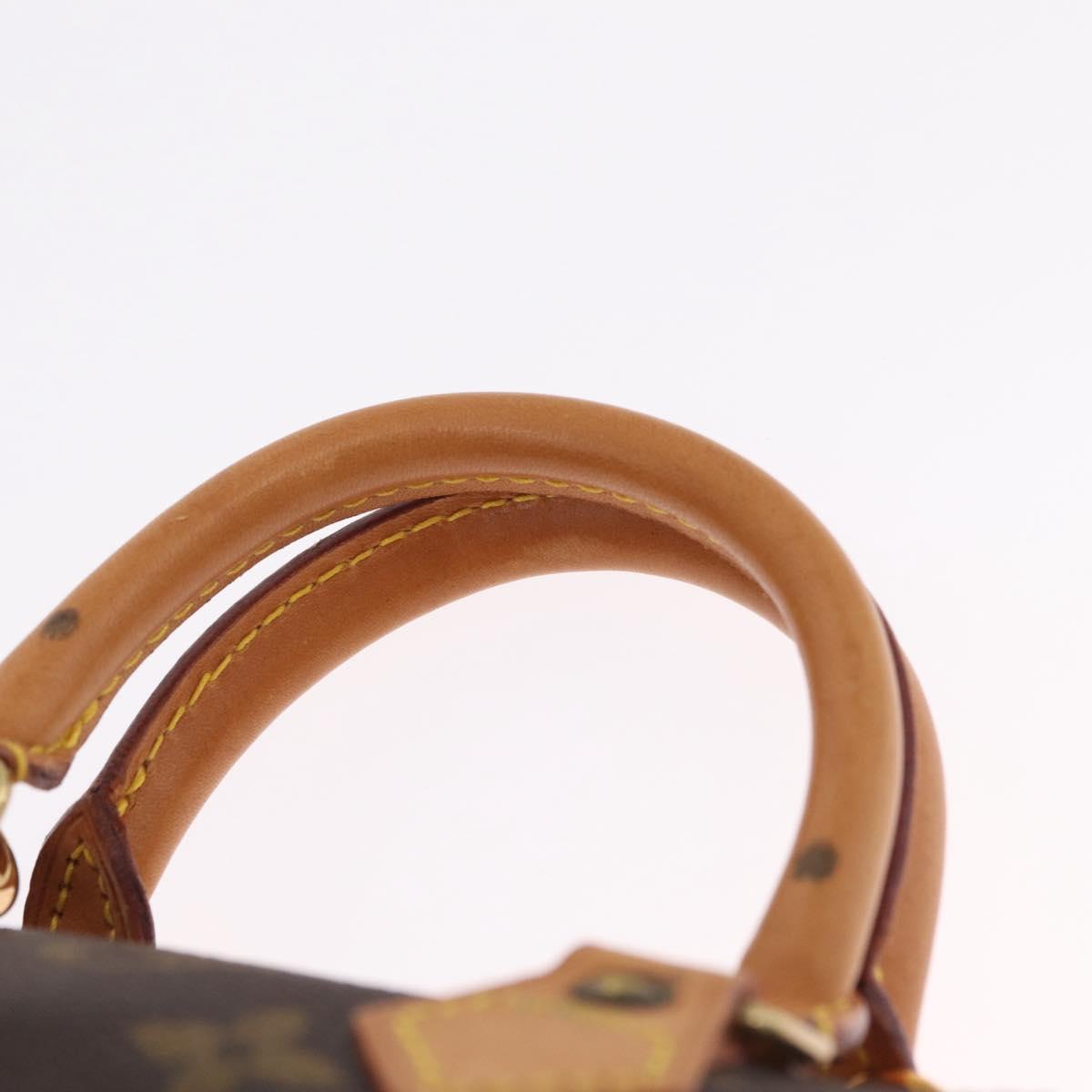 LOUIS VUITTON Monogram Mini Speedy Hand Bag M41534 LV Auth ep16682V