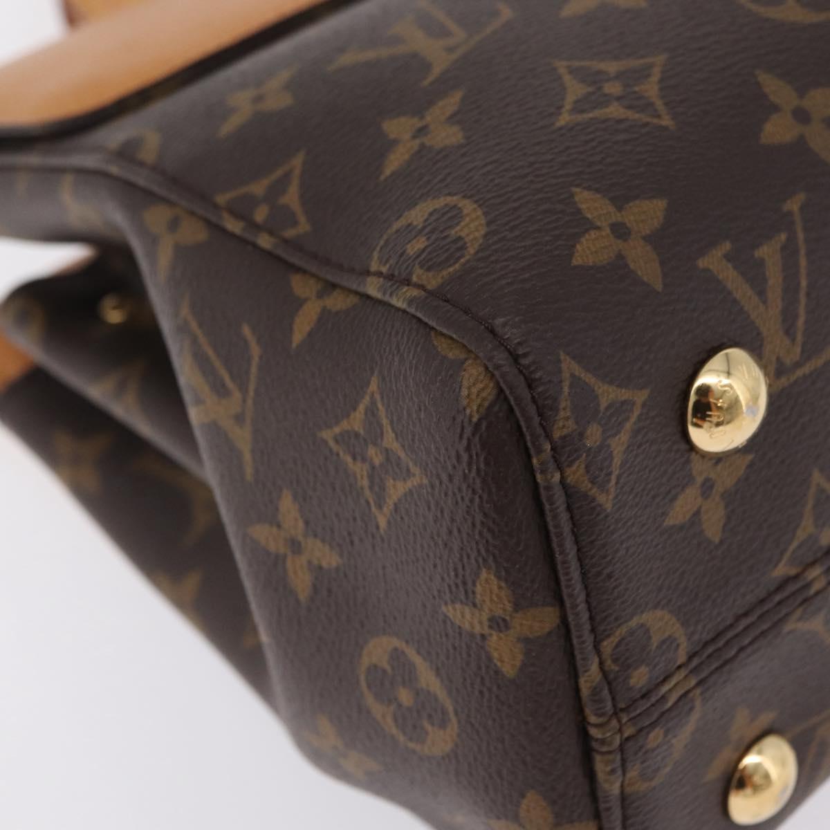 LOUIS VUITTON Monogram Venus Hand Bag 2way Beige M43450 LV Auth ep16683M