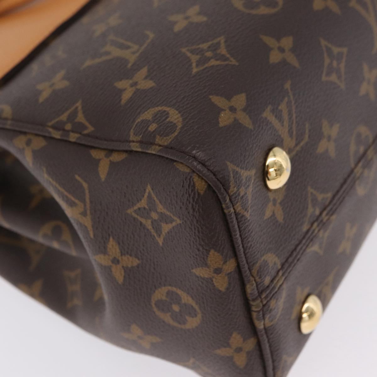 LOUIS VUITTON Monogram Venus Hand Bag 2way Beige M43450 LV Auth ep16683M