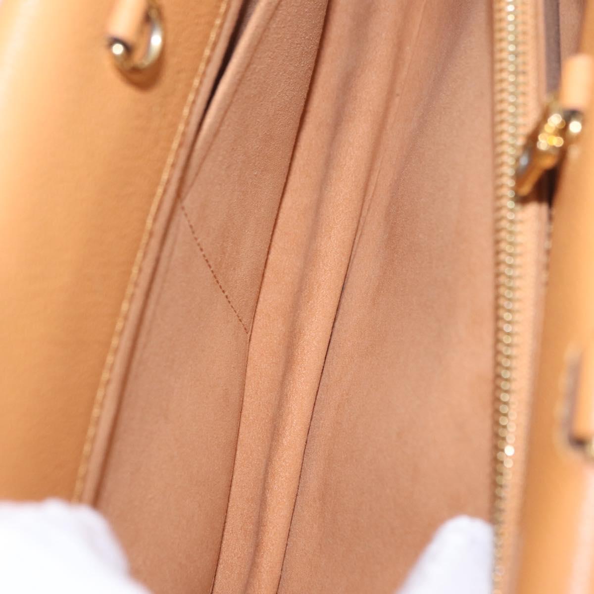 LOUIS VUITTON Monogram Venus Hand Bag 2way Beige M43450 LV Auth ep16683M