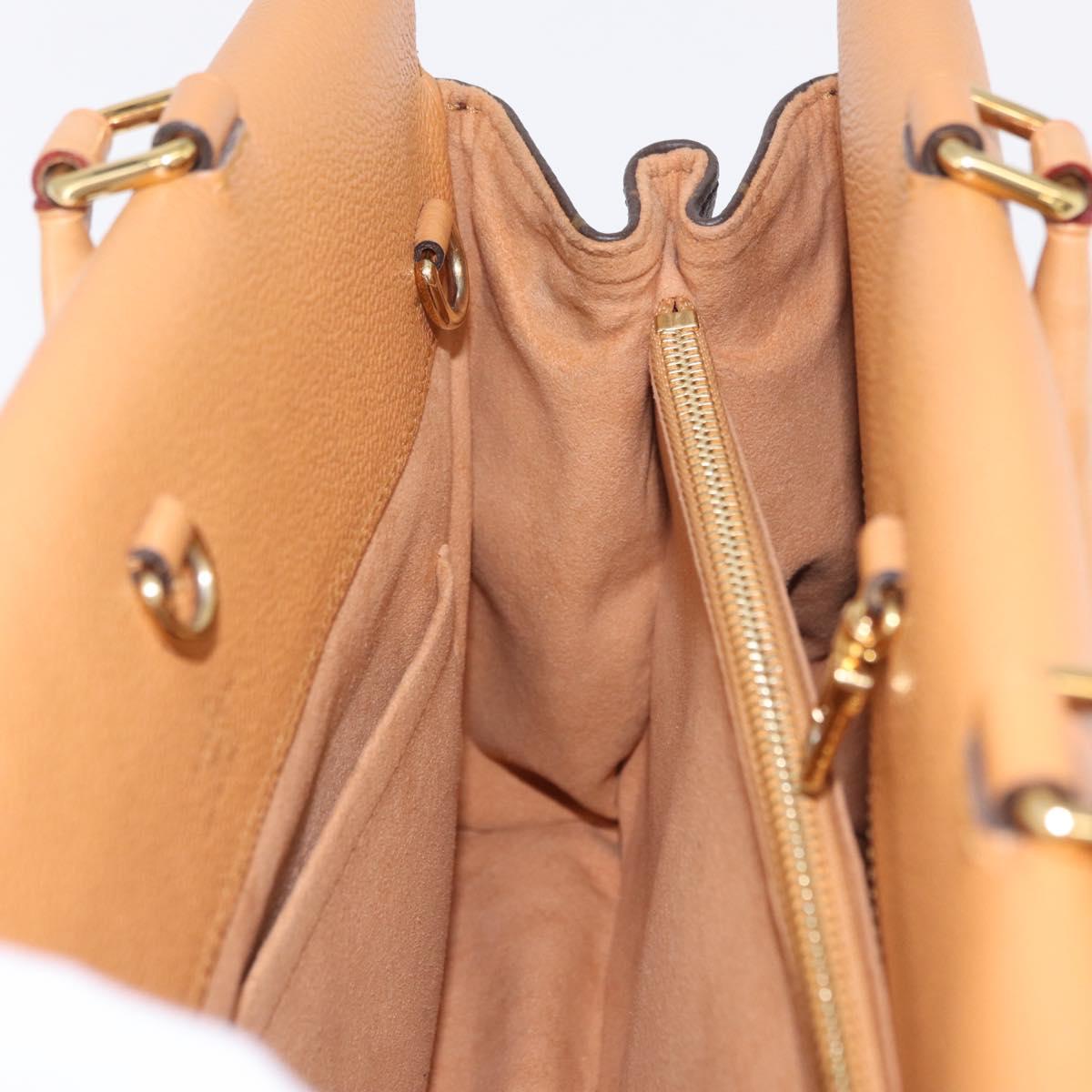 LOUIS VUITTON Monogram Venus Hand Bag 2way Beige M43450 LV Auth ep16683M