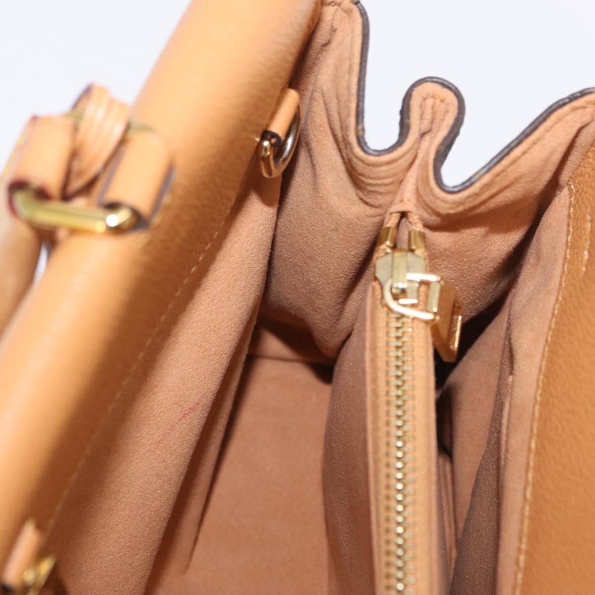 LOUIS VUITTON Monogram Venus Hand Bag 2way Beige M43450 LV Auth ep16683M