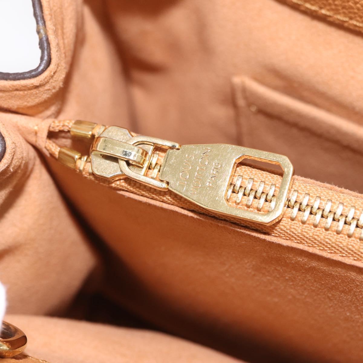 LOUIS VUITTON Monogram Venus Hand Bag 2way Beige M43450 LV Auth ep16683M