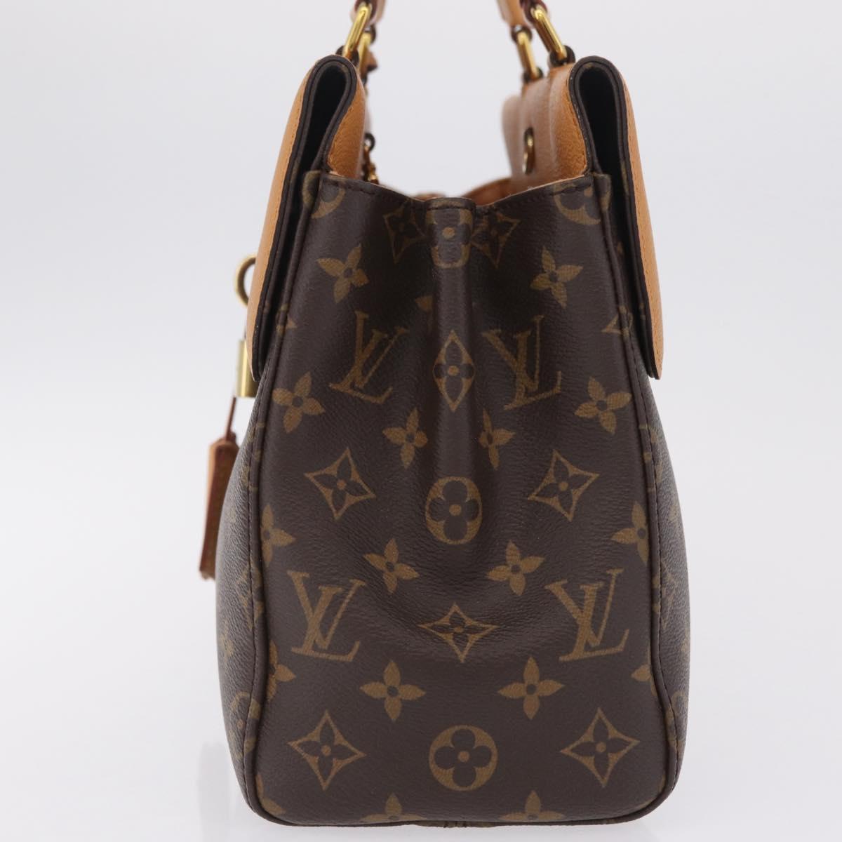 LOUIS VUITTON Monogram Venus Hand Bag 2way Beige M43450 LV Auth ep16683M