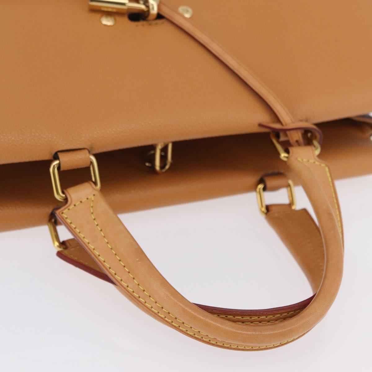 LOUIS VUITTON Monogram Venus Hand Bag 2way Beige M43450 LV Auth ep16683M