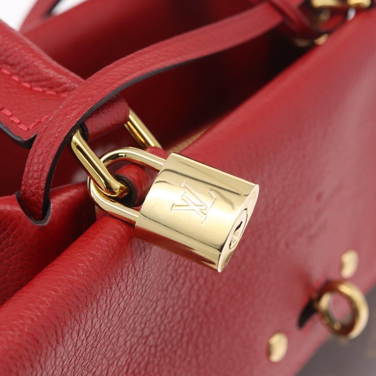 LOUIS VUITTON Monogram Venus Hand Bag Red M42413 LV Auth ep16685M