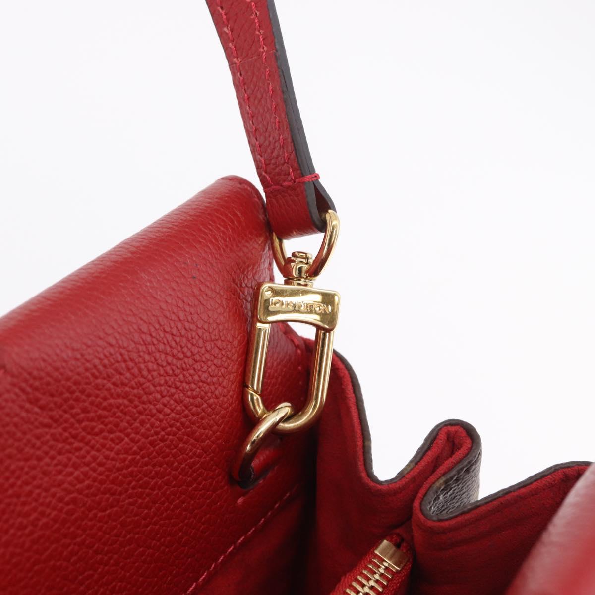 LOUIS VUITTON Monogram Venus Hand Bag Red M42413 LV Auth ep16685M