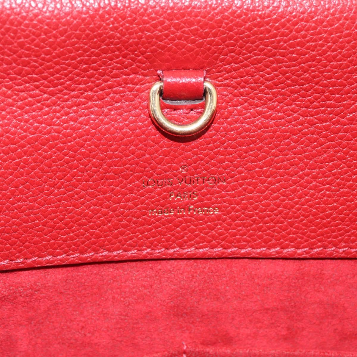 LOUIS VUITTON Monogram Venus Hand Bag Red M42413 LV Auth ep16685M