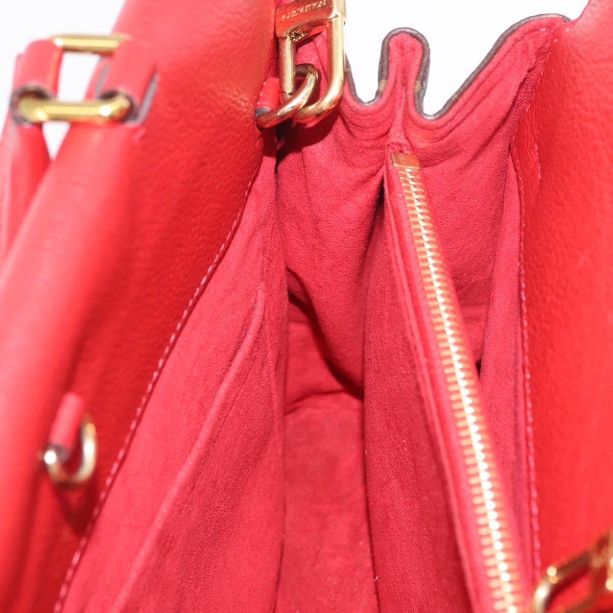 LOUIS VUITTON Monogram Venus Hand Bag Red M42413 LV Auth ep16685M