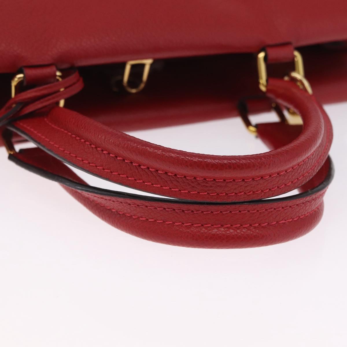 LOUIS VUITTON Monogram Venus Hand Bag Red M42413 LV Auth ep16685M