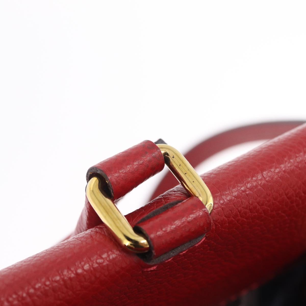 LOUIS VUITTON Monogram Venus Hand Bag Red M42413 LV Auth ep16685M