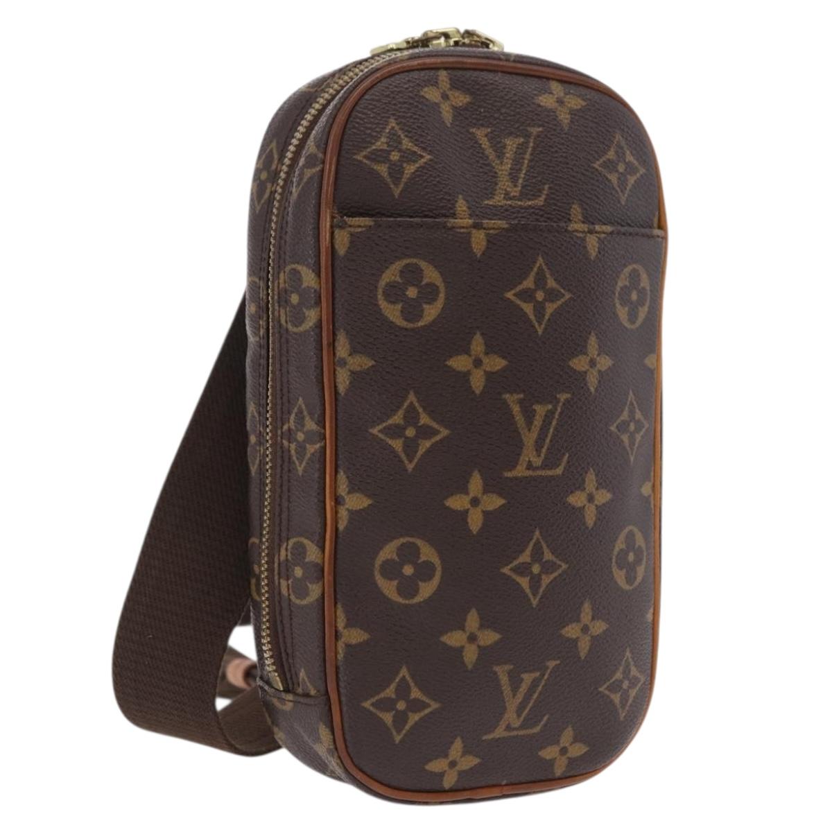 LOUIS VUITTON Monogram Pochette Gange Shoulder Bag M51870 LV Auth ep16702A