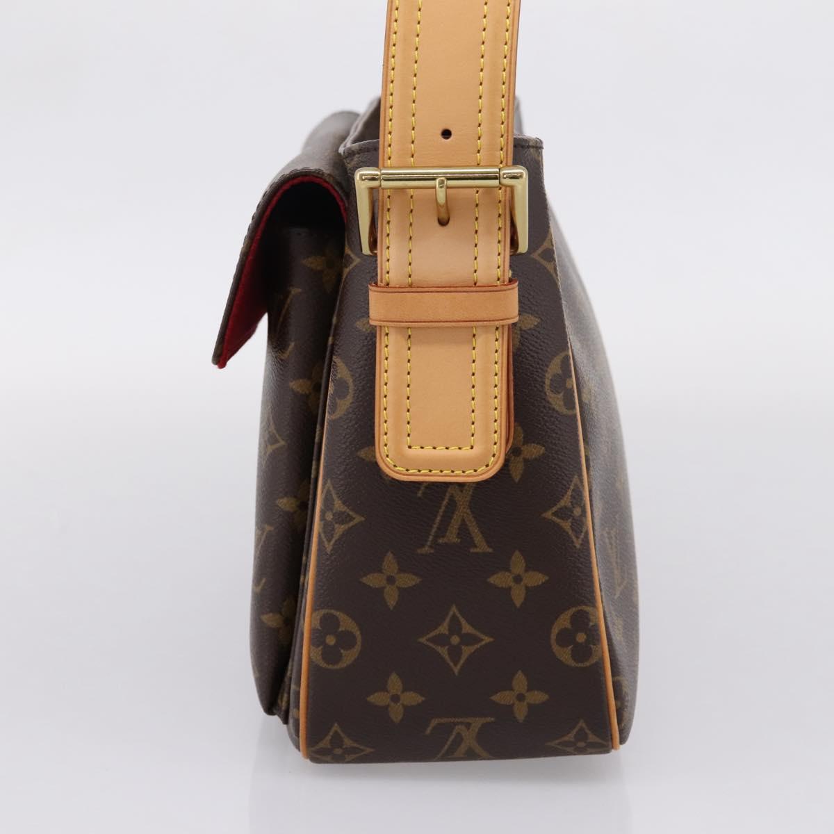 LOUIS VUITTON Monogram Viva Cite GM Shoulder Bag M51163 LV Auth ep16710SAV