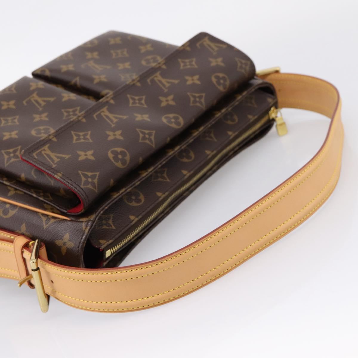 LOUIS VUITTON Monogram Viva Cite GM Shoulder Bag M51163 LV Auth ep16710SAV