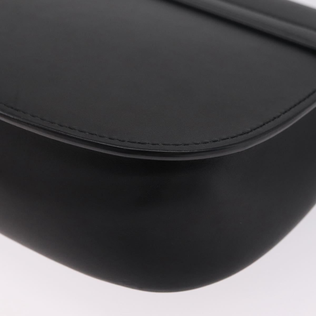 Saint Laurent Kaia Small Satchel Shoulder Bag Leather Black 634818 Auth ep16716V