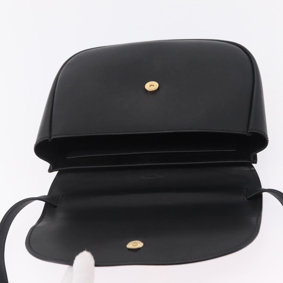 Saint Laurent Kaia Small Satchel Shoulder Bag Leather Black 634818 Auth ep16716V