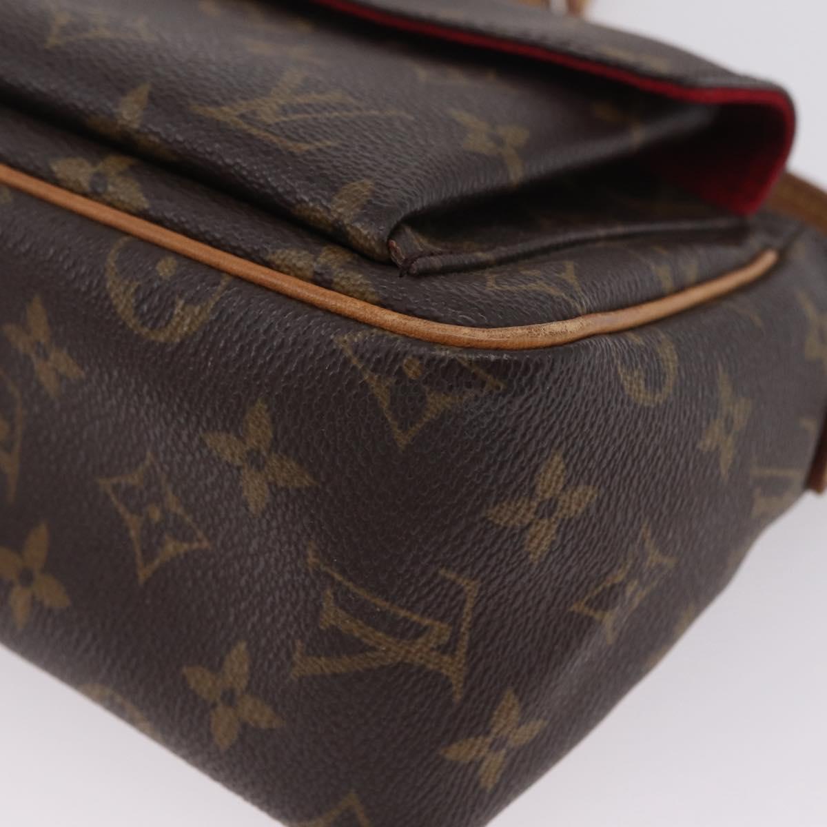 LOUIS VUITTON Monogram Viva Cite PM Shoulder Bag M51165 LV Auth ep16726A