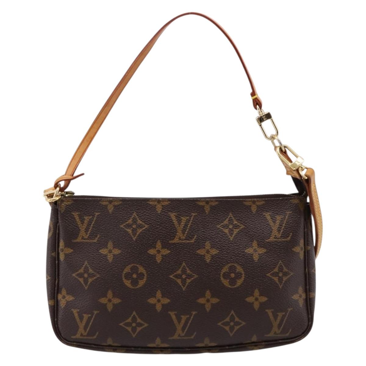 LOUIS VUITTON Monogram Pochette Accessoires Pouch M51980 LV Auth ep16730A