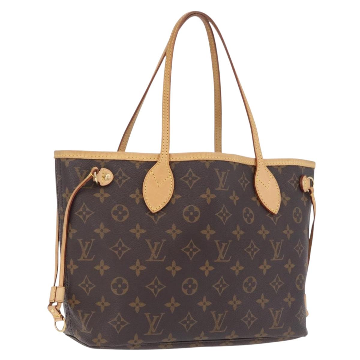 LOUIS VUITTON Monogram Neverfull PM Tote Bag M40155 LV Auth ep16736V