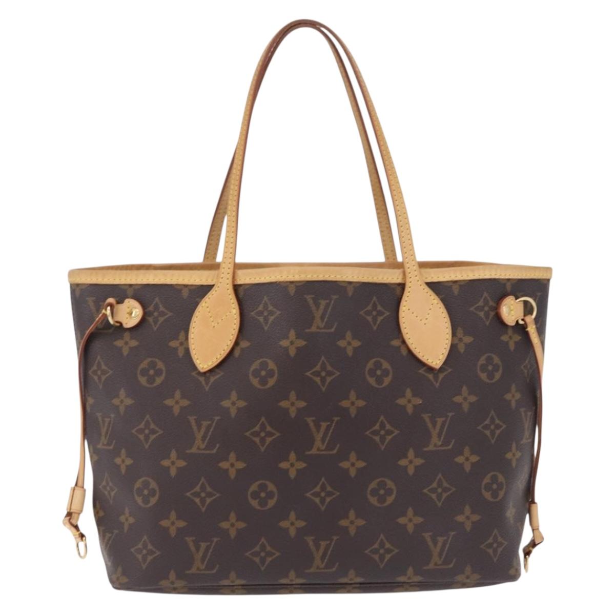LOUIS VUITTON Monogram Neverfull PM Tote Bag M40155 LV Auth ep16736V