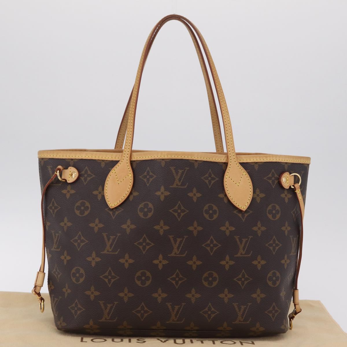 LOUIS VUITTON Monogram Neverfull PM Tote Bag M40155 LV Auth ep16736V