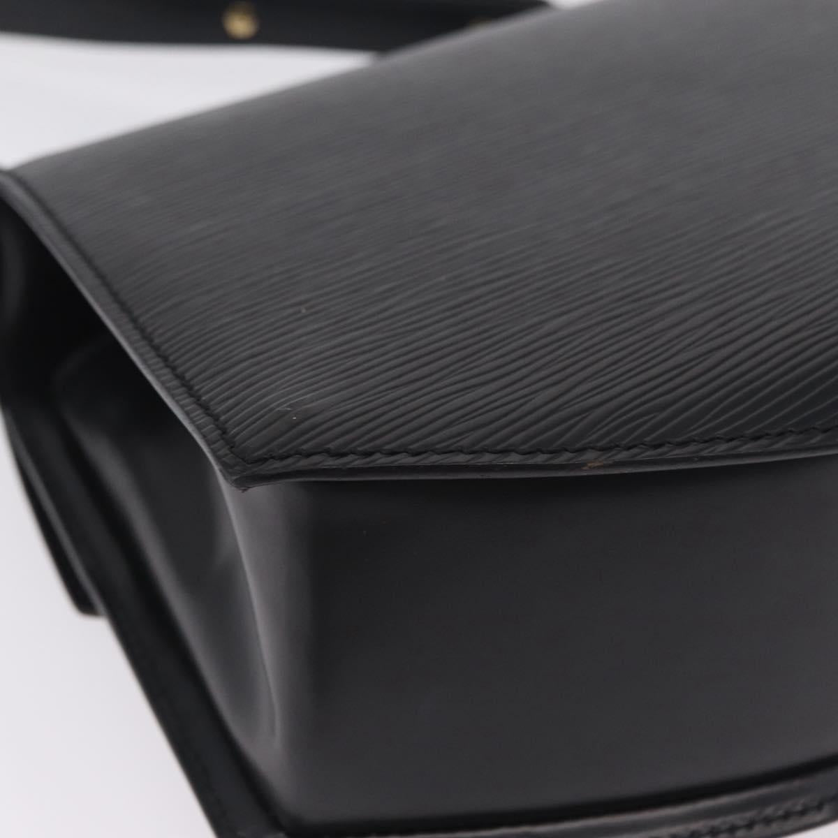 LOUIS VUITTON Epi Tilsitt Hand Bag Black M52482 LV Auth ep16744A