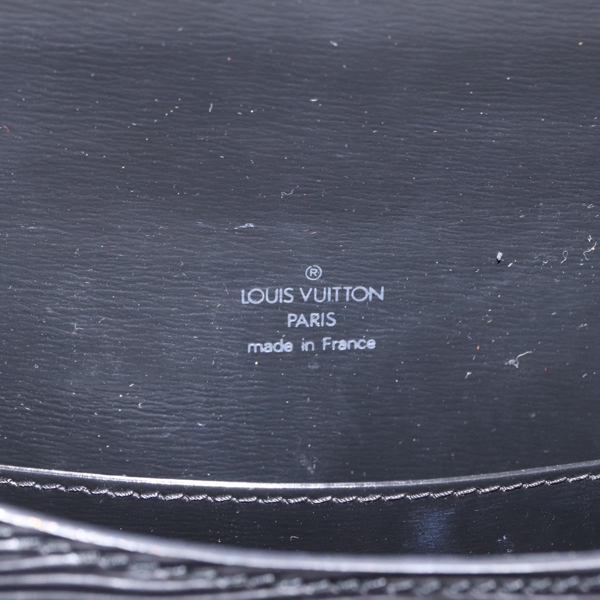 LOUIS VUITTON Epi Tilsitt Hand Bag Black M52482 LV Auth ep16744A