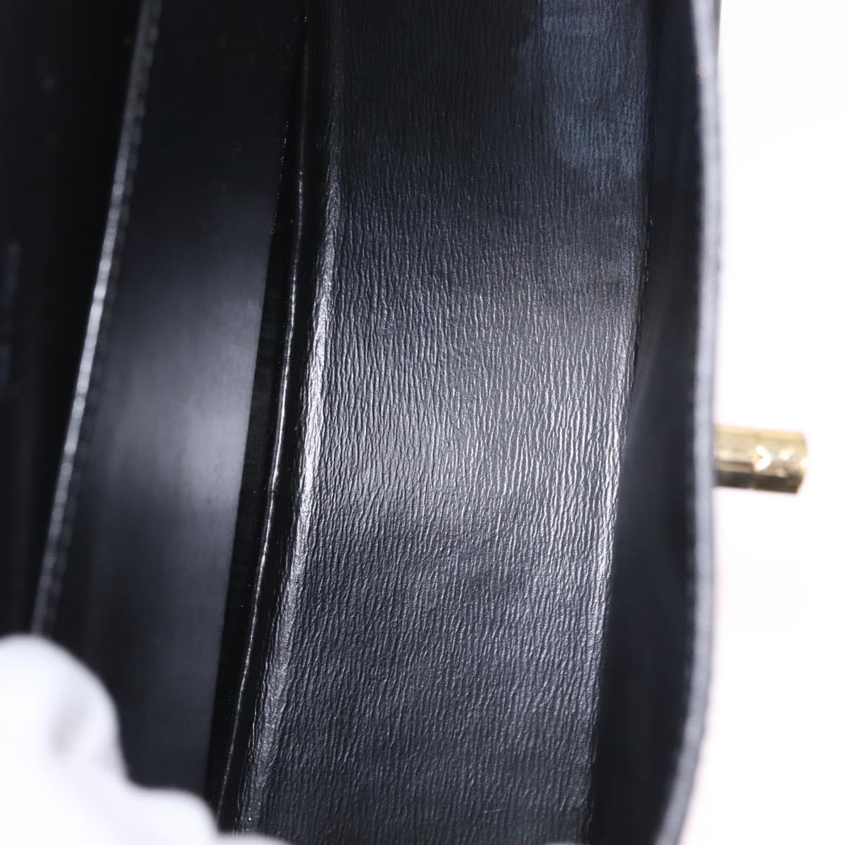 LOUIS VUITTON Epi Tilsitt Hand Bag Black M52482 LV Auth ep16744A